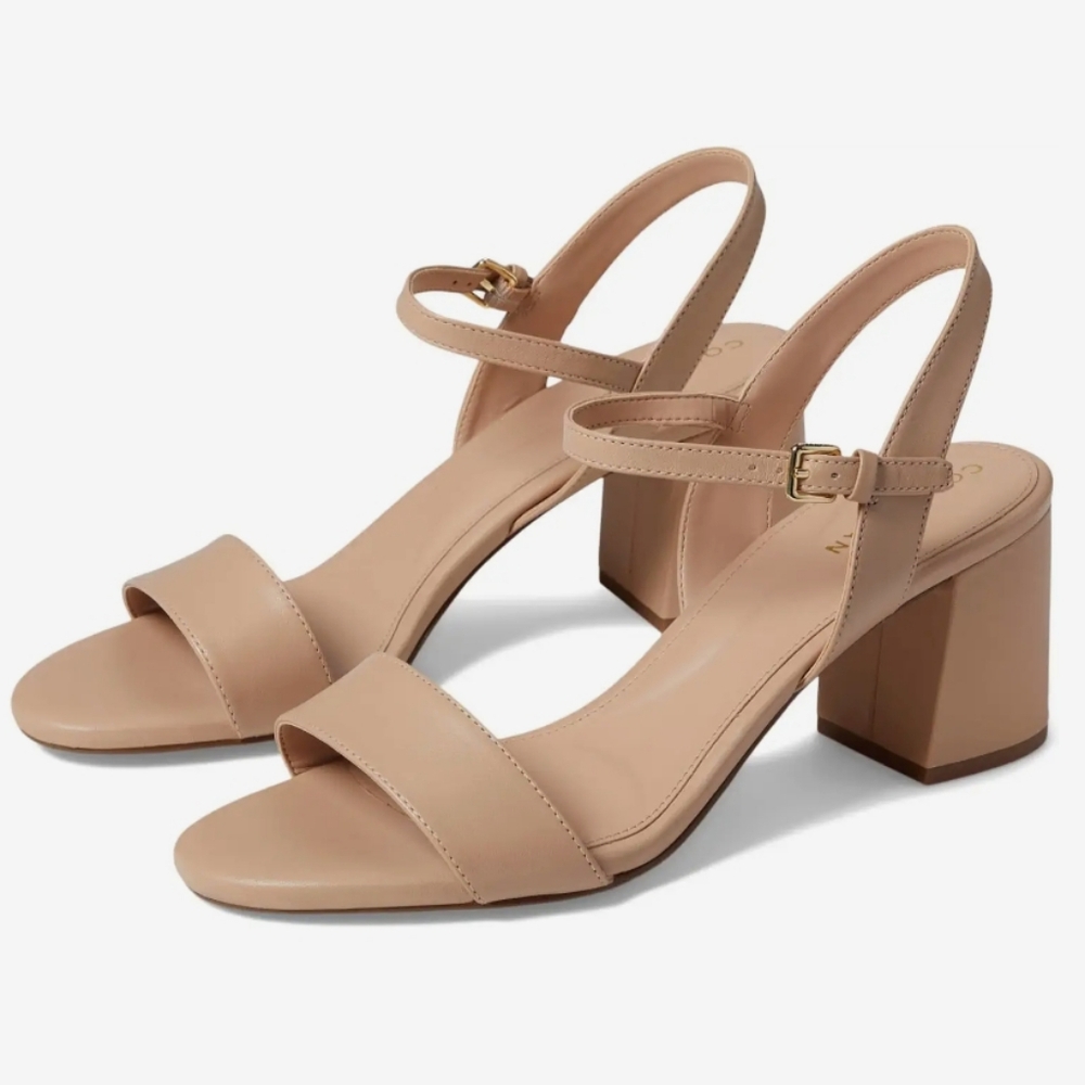 Cole Haan Josie Block Heel Sandals 6.5 NIB